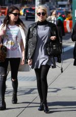 EMMA ROBERTS Out and About in New York 04/30/2015