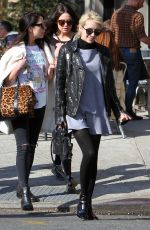 EMMA ROBERTS Out and About in New York 04/30/2015