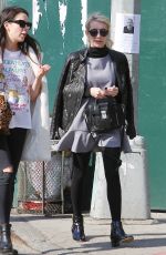 EMMA ROBERTS Out and About in New York 04/30/2015