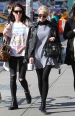 EMMA ROBERTS Out and About in New York 04/30/2015