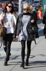 EMMA ROBERTS Out and About in New York 04/30/2015