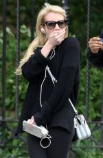 EMMA ROBERTS Out and About in New York 05/20/2015