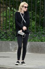 EMMA ROBERTS Out and About in New York 05/20/2015