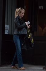 EMMA ROBERTS Out and About in Soho 05/21/2015