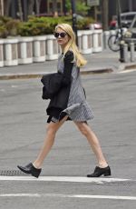 EMMA ROBERTS Out and About in Tribeca 05/10/2015