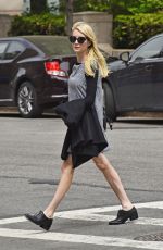 EMMA ROBERTS Out and About in Tribeca 05/10/2015