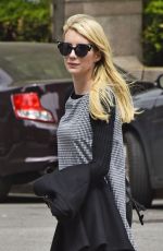 EMMA ROBERTS Out and About in Tribeca 05/10/2015