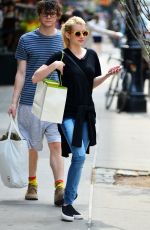 EMMA ROBERTS Out Shopping in New York 05/05/2015