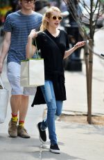 EMMA ROBERTS Out Shopping in New York 05/05/2015