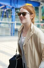 EMMA STONE Arrives at Heathrow Airport 05/16/2015