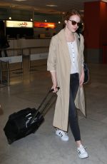 EMMA STONE at Airport in Nice 05/16/2015