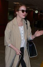 EMMA STONE at Airport in Nice 05/16/2015
