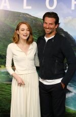 EMMA STONE at Aloha Screening in London