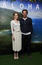 EMMA STONE at Aloha Screening in London