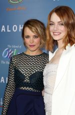EMMA STONE at Aloha Screening in West Hollywood