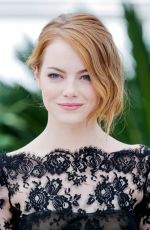 EMMA STONE at Irrational Man Photocall in Cannes