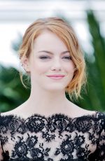 EMMA STONE at Irrational Man Photocall in Cannes