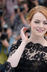 EMMA STONE at Irrational Man Photocall in Cannes