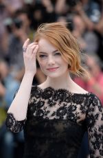 EMMA STONE at Irrational Man Photocall in Cannes