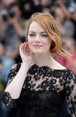 EMMA STONE at Irrational Man Photocall in Cannes