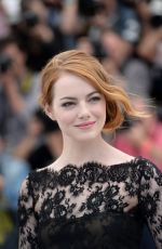 EMMA STONE at Irrational Man Photocall in Cannes
