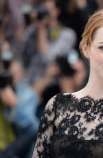 EMMA STONE at Irrational Man Photocall in Cannes
