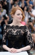 EMMA STONE at Irrational Man Photocall in Cannes