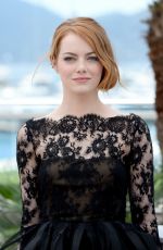 EMMA STONE at Irrational Man Photocall in Cannes