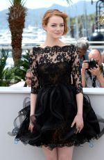 EMMA STONE at Irrational Man Photocall in Cannes