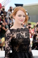 EMMA STONE at Irrational Man Photocall in Cannes