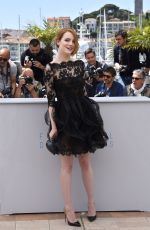 EMMA STONE at Irrational Man Photocall in Cannes