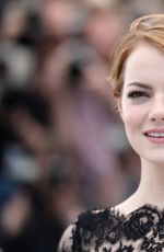 EMMA STONE at Irrational Man Photocall in Cannes