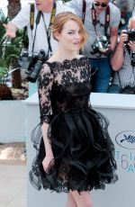 EMMA STONE at Irrational Man Photocall in Cannes