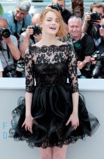 EMMA STONE at Irrational Man Photocall in Cannes