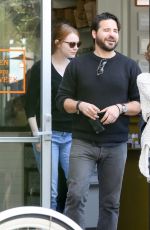 EMMA STONE Leaves Cafe Gratitude in Venice 05/25/2015