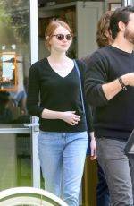 EMMA STONE Leaves Cafe Gratitude in Venice 05/25/2015