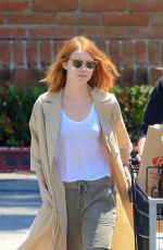 EMMA STONE Shopping at Ralph