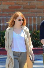 EMMA STONE Shopping at Ralph