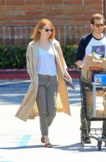 EMMA STONE Shopping at Ralph