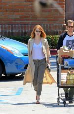 EMMA STONE Shopping at Ralph