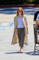 EMMA STONE Shopping at Ralph
