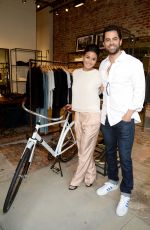 EMMANUELLE CHRIQUI at Rag & Bone Sole Bicycle Event in Venice