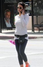 EMMANUELLE CHRIQUI Heading to a Gym in Hollywood 04/30/2015