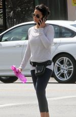 EMMANUELLE CHRIQUI Heading to a Gym in Hollywood 04/30/2015