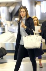 EMMY ROSSUM at Los Angeles International Airport 05/21/2015