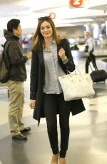 EMMY ROSSUM at Los Angeles International Airport 05/21/2015