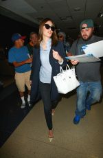 EMMY ROSSUM at Los Angeles International Airport 05/21/2015
