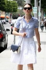 EMMY ROSSUM Out and About in Beverly Hills 05/13/2015