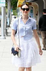 EMMY ROSSUM Out and About in Beverly Hills 05/13/2015