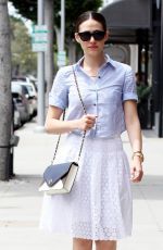 EMMY ROSSUM Out and About in Beverly Hills 05/13/2015